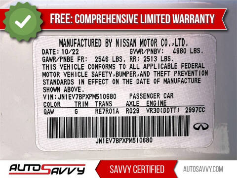 2023 Infiniti Q50 Luxe