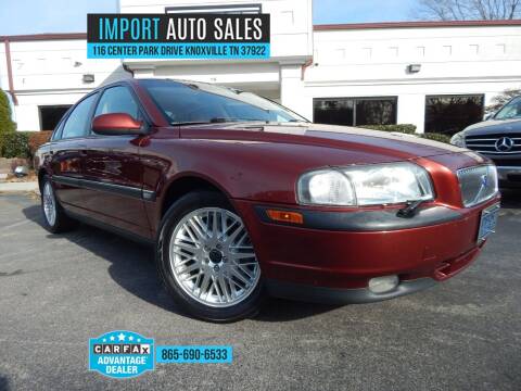 2001 Volvo S80 for sale at IMPORT AUTO SALES in Knoxville TN