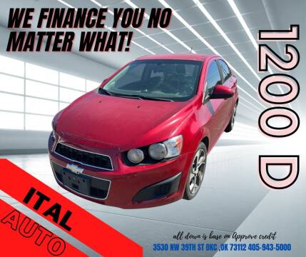 2014 Chevrolet Sonic for sale at Ital Auto Group in Oklahoma City OK