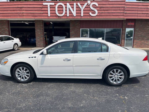 2011 Buick Lucerne for sale at Tonys Car Sales in Richmond IN