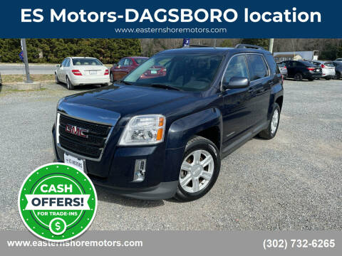 2015 GMC Terrain for sale at ES Motors-DAGSBORO location in Dagsboro DE