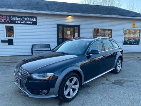2014 Audi Allroad for sale at Skelton's Foreign Auto LLC in West Bath ME