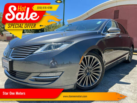 2016 Lincoln MKZ Hybrid for sale at Star One Motors in Hayward CA