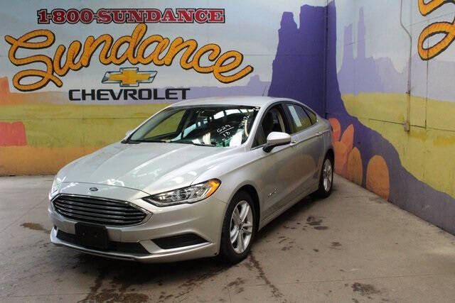 Used 2018 Ford Fusion Hybrid S with VIN 3FA6P0UU2JR261687 for sale in Grand Ledge, MI
