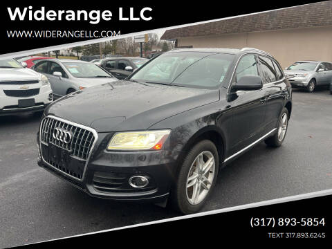 2013 Audi Q5 for sale at Widerange LLC in Greenwood IN