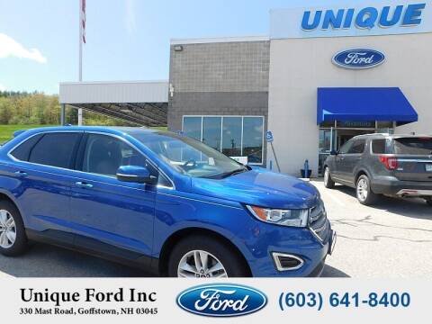 2018 Ford Edge for sale at Unique Motors of Chicopee - Unique Ford in Goffstown NH