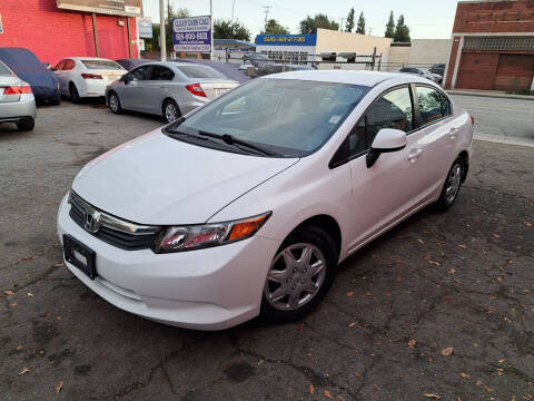 2012 Honda Civic for sale at Clean Cars Cali in Pasadena CA