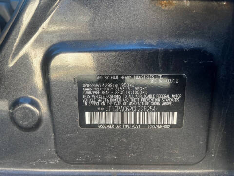 2012 Subaru Impreza 2.0i Premium