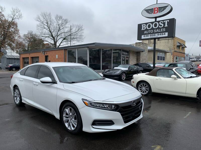 2018 Honda Accord for sale at BOOST AUTO SALES in Saint Louis MO