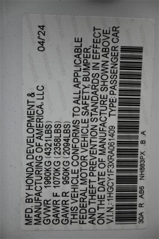 2024 Honda Accord EX