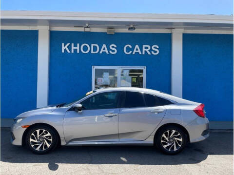 2016 Honda Civic for sale at Khodas Cars in Gilroy CA