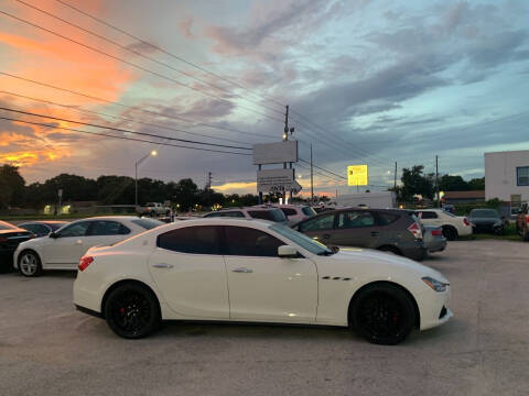 2016 Maserati Ghibli for sale at ONYX AUTOMOTIVE, LLC in Largo FL