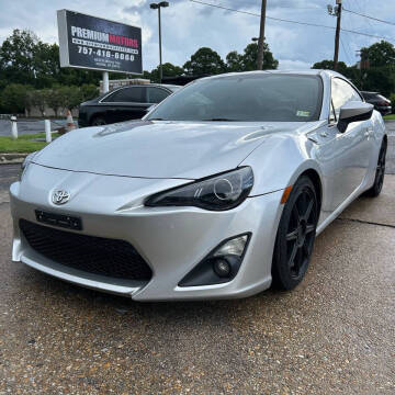 2014 Scion FR-S for sale at Premium Motor's LLC in Norfolk VA