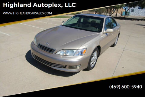 2001 Lexus ES 300 for sale at Highland Autoplex, LLC in Dallas TX