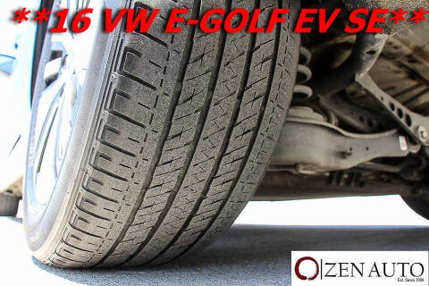 2016 Volkswagen e-Golf SE