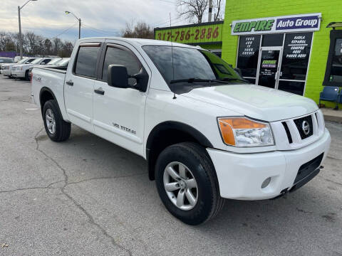 2012 Nissan Titan for sale at Empire Auto Group in Indianapolis IN