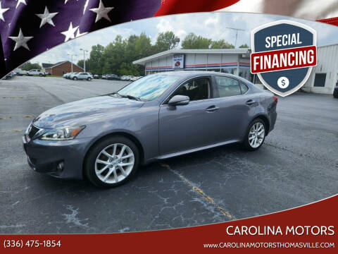 2013 Lexus IS 250 for sale at Carolina Motors in Thomasville NC