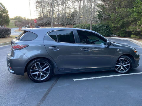 2014 Lexus CT 200h for sale at Paramount Autosport in Kennesaw GA