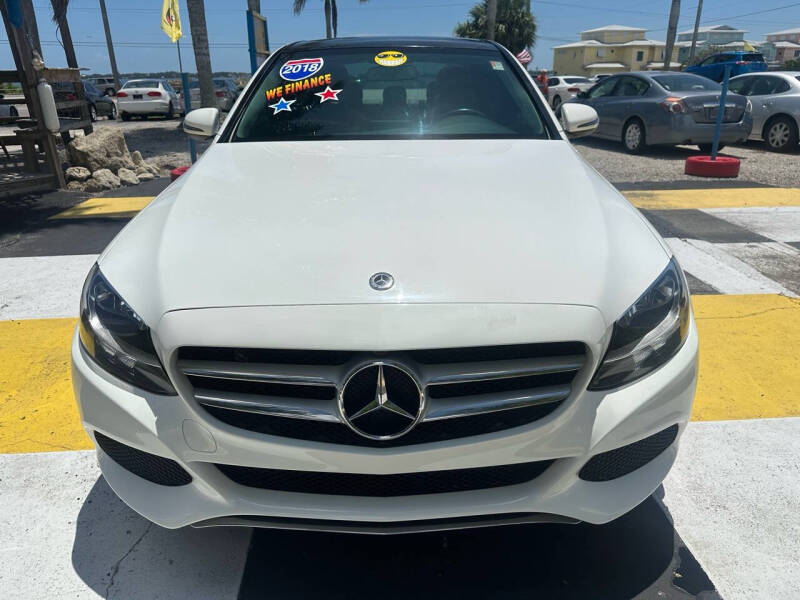 Used 2018 Mercedes-Benz C-Class Sedan C300 with VIN 55SWF4JB5JU252036 for sale in Melbourne, FL