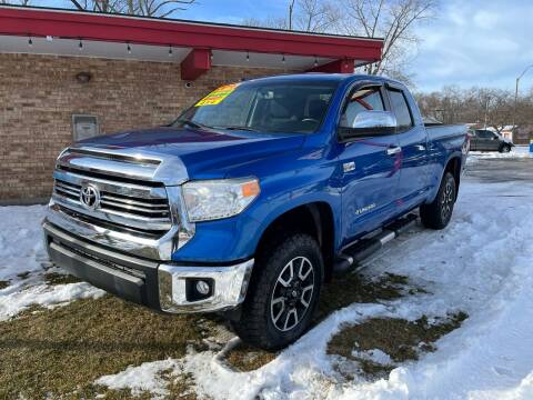 2016 Toyota Tundra for sale at Murdock Used Cars in Niles MI