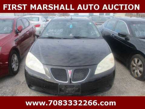 2005 Pontiac G6 for sale at First Marshall Auto Auction in Harvey IL