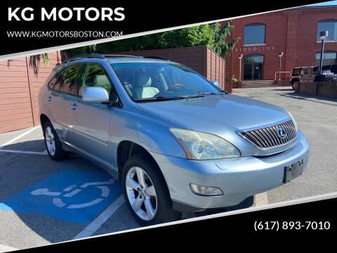 2004 Lexus RX 330 for sale at KG MOTORS in West Newton MA