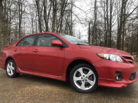 2013 Toyota Corolla for sale at Crossroads Outdoor, Inc. in Corinth MS