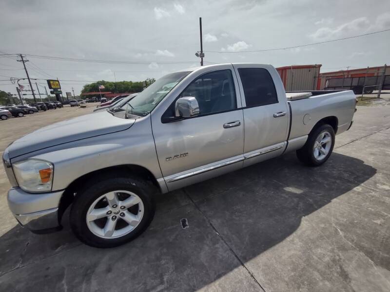 2008 Dodge Ram Pickup 1500 for sale at BIG 7 USED CARS INC in League City TX
