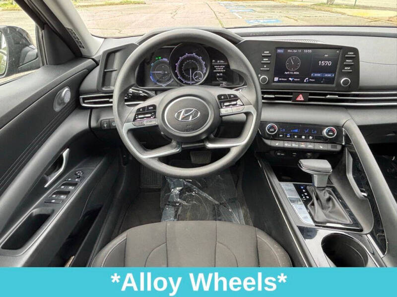 2023 Hyundai Elantra Hybrid Blue