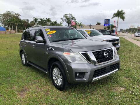 2017 Nissan Armada for sale at Palm Auto Sales in West Melbourne FL