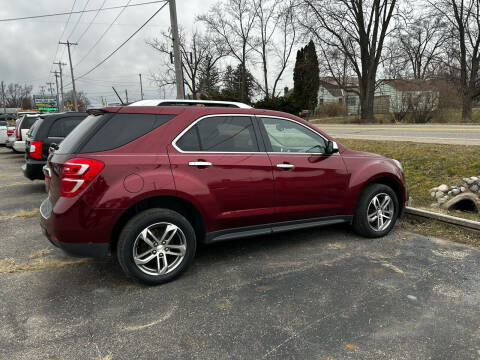 2016 Chevrolet Equinox for sale at CHUCKS AUTO SERVICE LLC in Sturgis MI