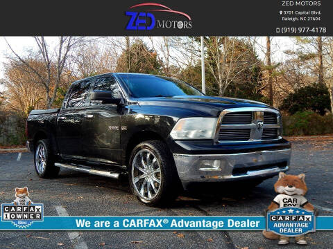 2010 Dodge Ram Pickup 1500 for sale at Zed Motors in Raleigh NC