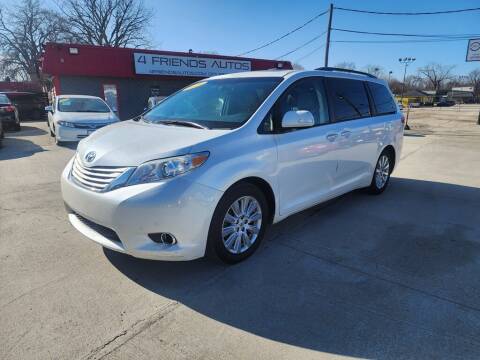 2013 Toyota Sienna for sale at 4 Friends Auto Sales LLC in Indianapolis IN