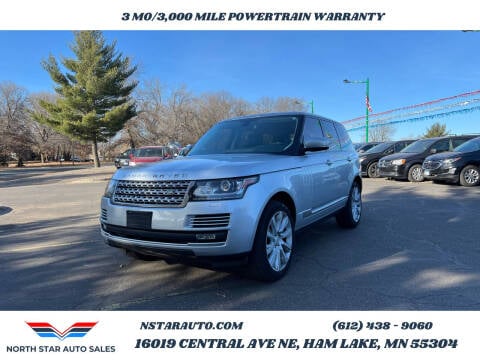 2015 Land Rover Range Rover for sale at Northstar Auto Sales LLC in Ham Lake MN