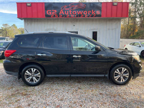 2017 Nissan Pathfinder for sale at G2 Autoworks in Elm City NC