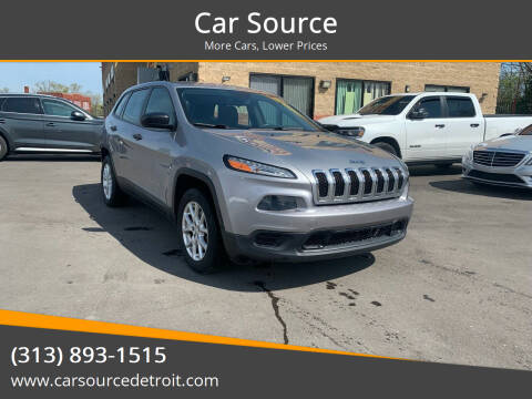 2014 Jeep Cherokee for sale at Car Source in Detroit MI