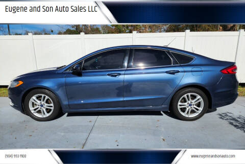 2018 Ford Fusion for sale at Eugene And Son Auto Sales LLC in Jacksonville FL