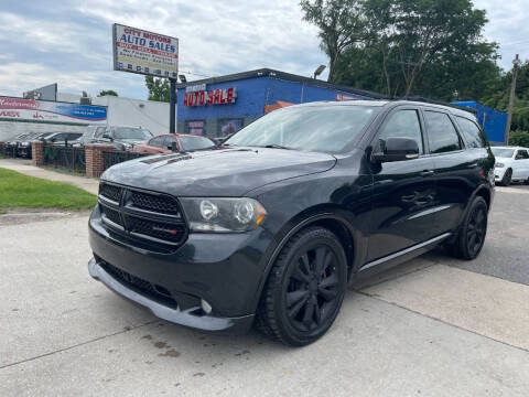 2013 Dodge Durango for sale at City Motors Auto Sale LLC in Redford MI