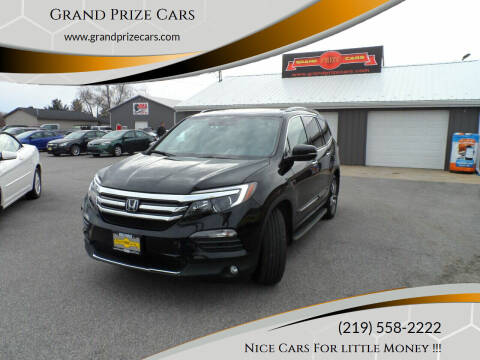 2016 Honda Pilot for sale at Grand Prize Cars in Cedar Lake IN