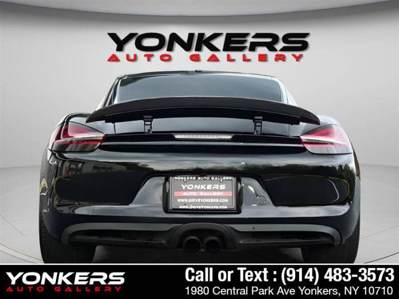 2016 Porsche Cayman Black Edition