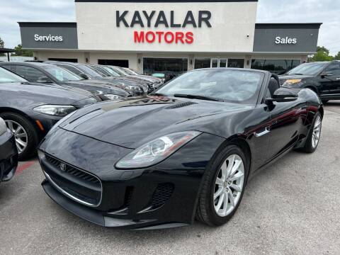 2014 Jaguar F-TYPE for sale at KAYALAR MOTORS in Houston TX