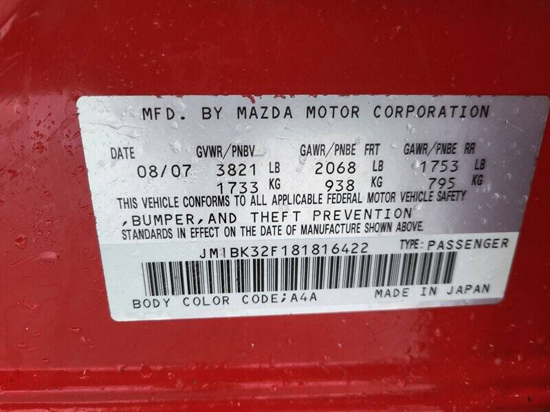 2008 Mazda MAZDA3 i Touring