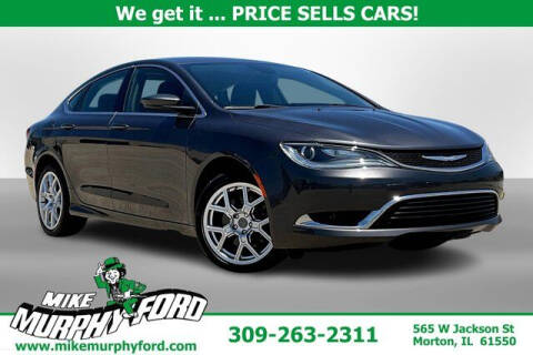2016 Chrysler 200 for sale at Mike Murphy Ford in Morton IL