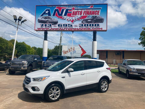 2017 Ford Escape for sale at ANF AUTO FINANCE in Houston TX