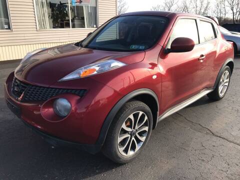 2012 Nissan JUKE for sale at Rinaldi Auto Sales Inc in Taylor PA