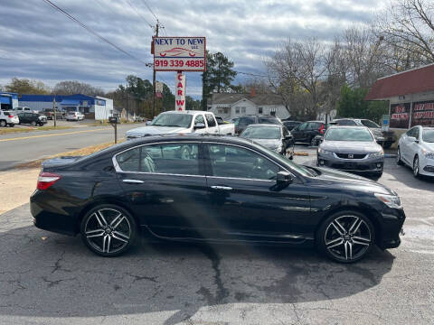 2017 Honda Accord for sale at Next to New in Oxford NC