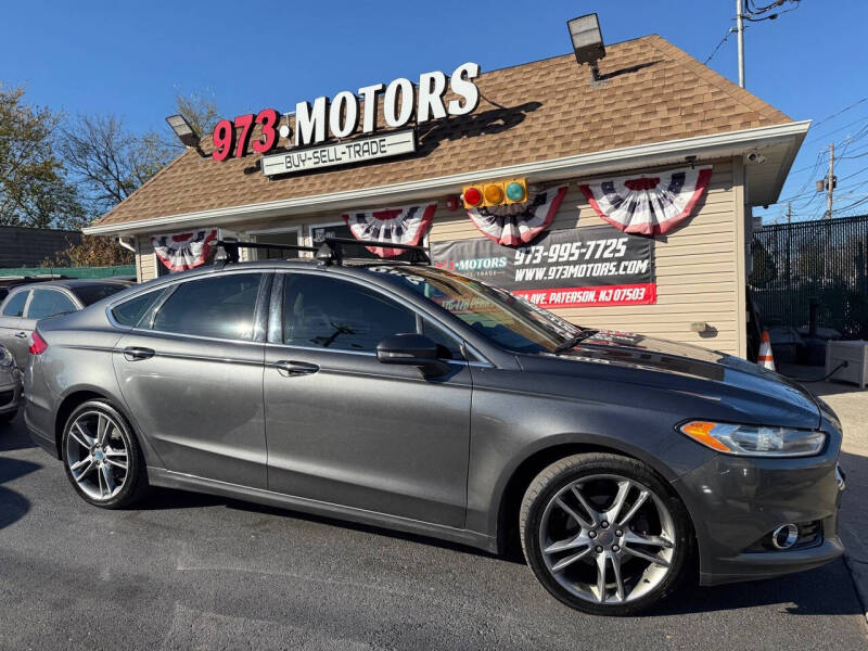 2015 Ford Fusion for sale at 973 MOTORS in Paterson NJ