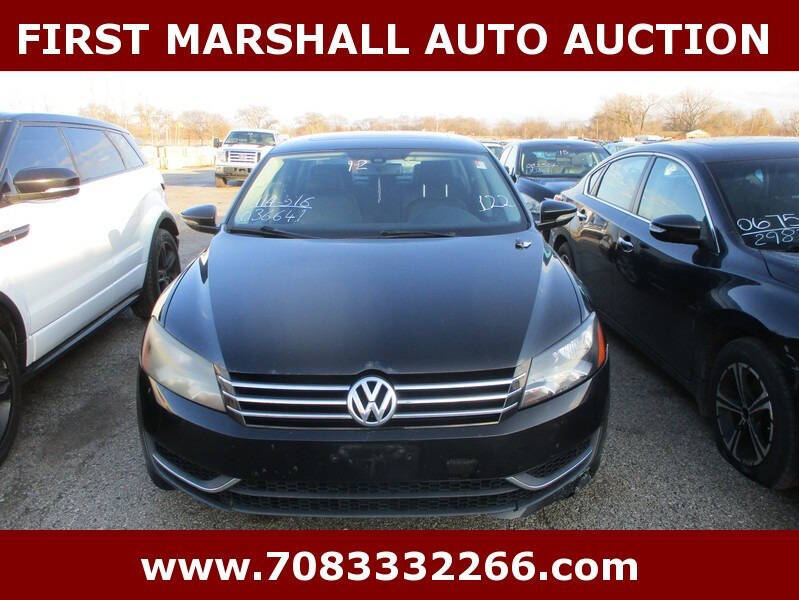 2012 Volkswagen Passat for sale at First Marshall Auto Auction in Harvey IL