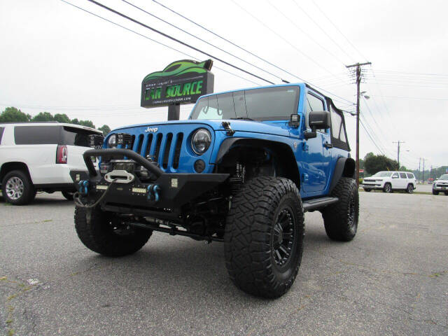 2016 Jeep Wrangler for sale at The Car Source of Lenoir in Lenoir, NC