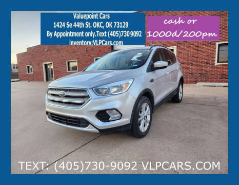 2018 Ford Escape for sale at Valuepoint Cars in Oklahoma City OK